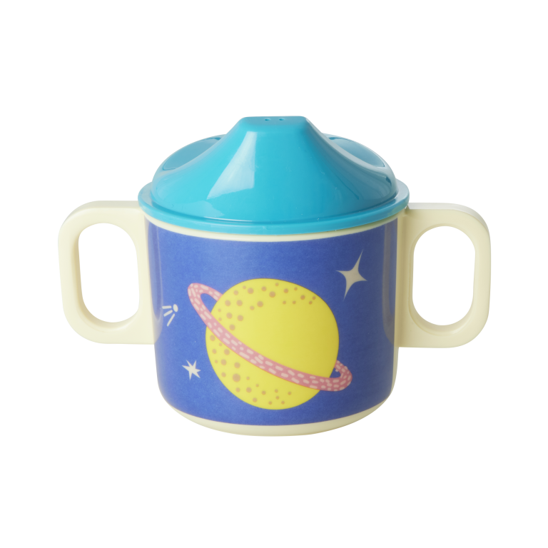 Rice – 2 Handle Baby Cup – Galaxy Print