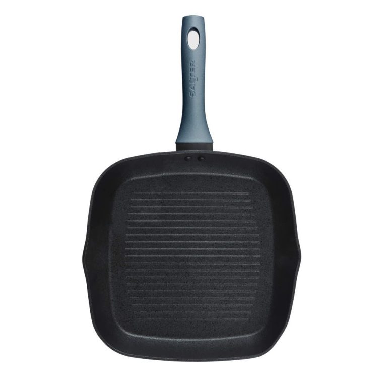 Salter BW13594DU Megastone Excellence 28cm Griddle Pan, Grey