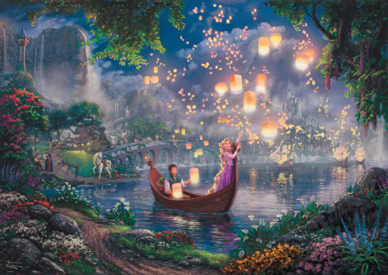 Schmidt - Thomas Kinkade: Disney - Rapunzel (1000 pieces) (SCH4800)