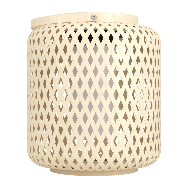 EGLO Marliano Solar Lantern – Elegant Brown/White Indoor & Outdoor Light