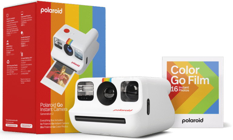 Polaroid – Go Gen 2 E-Box Camera – White