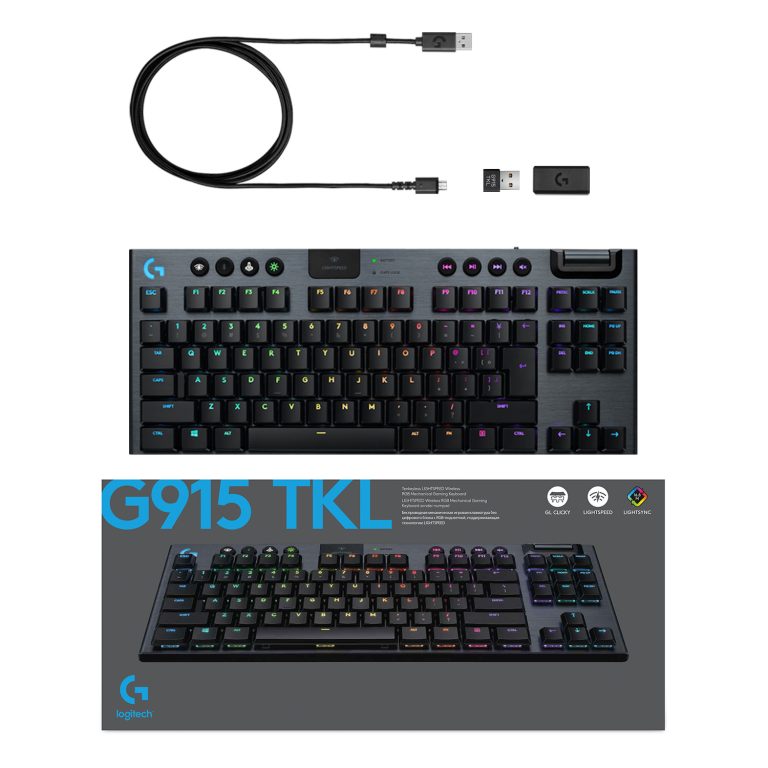 Logitech – G915 TKL Tenkeyless linear Nordic