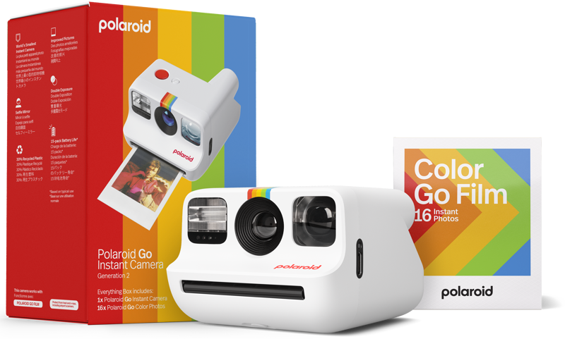 Polaroid - Go Gen 2 E-Box Camera - White