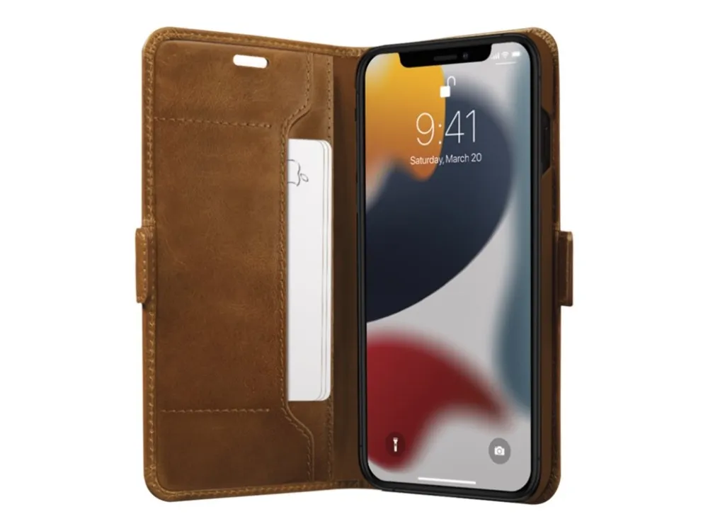 dbramante1928 - Copenhagen Slim Flip Case - iPhone 13 Pro - Tan