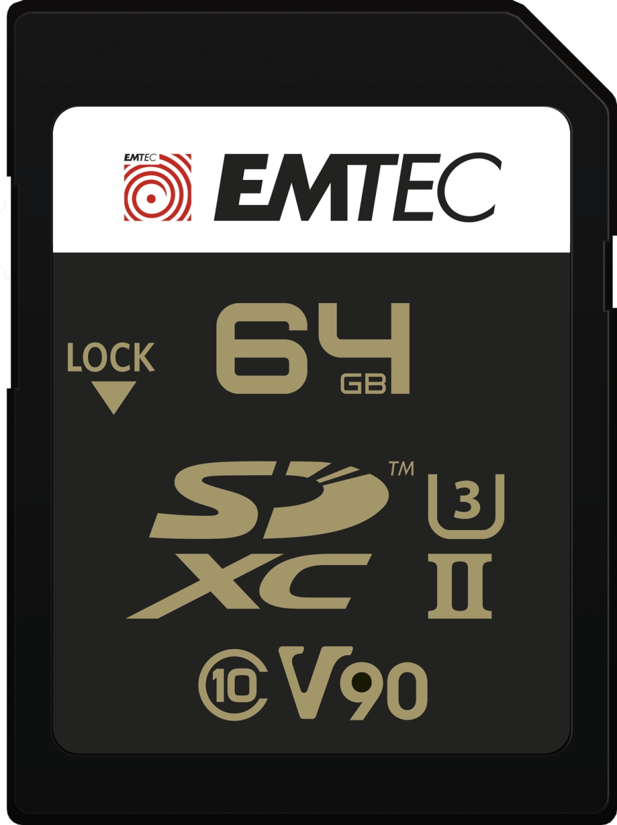 Emtec SD 64GB UHS-II U3 V90 SpeedIN Pro+