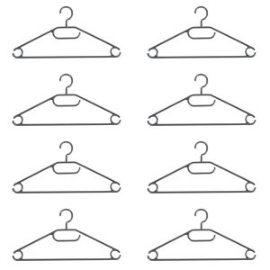 Beldray LA072684FEU7 Eco Recycled Hangers Black