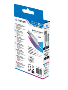 Oniverse Micro Usb Charge Cable With Led, 2 Meters - White