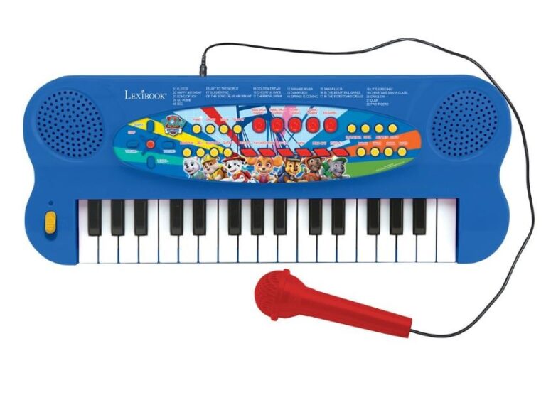 Lexibook – Paw Patrol – Electronic Keyboard w. Mic (32 keys) (K703PA)
