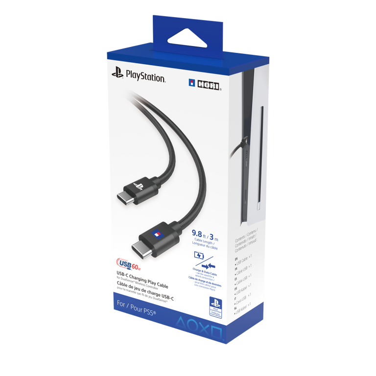 USB-C Charging Play Cable for DualSense Wireless Controller 3m