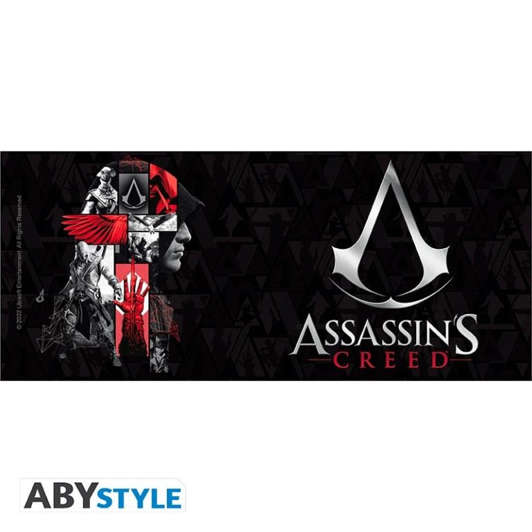 ASSASSIN’S CREED – Mug – 320 ml – Crest black & red – subli x2