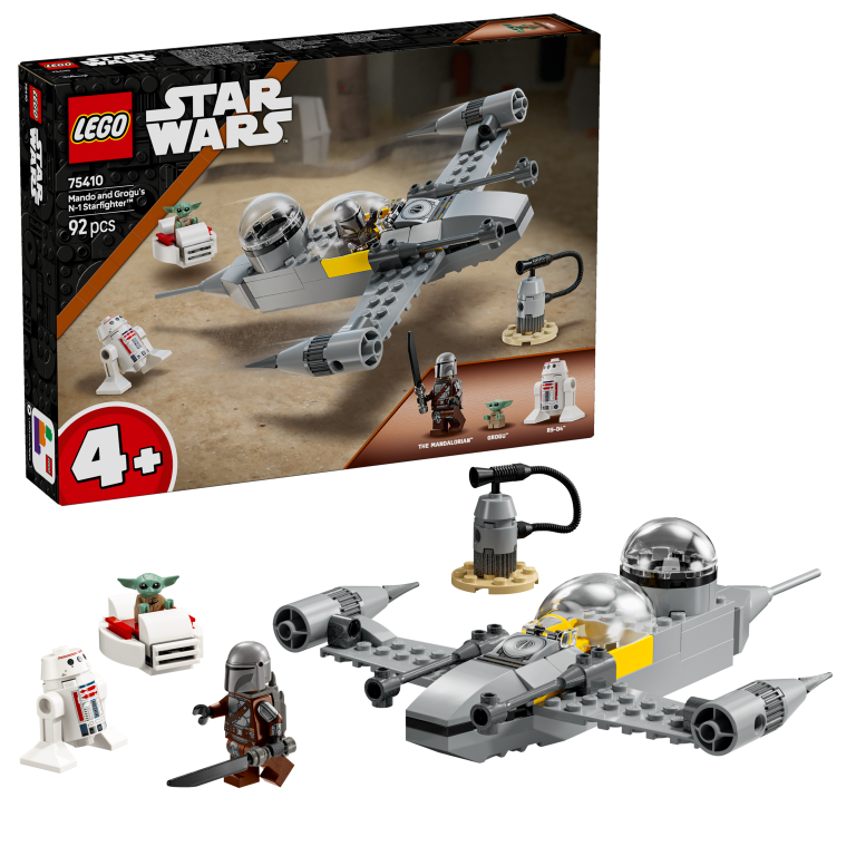 LEGO – Star Wars TM – Mando and Grogu’s N-1 Starfighter (75410)