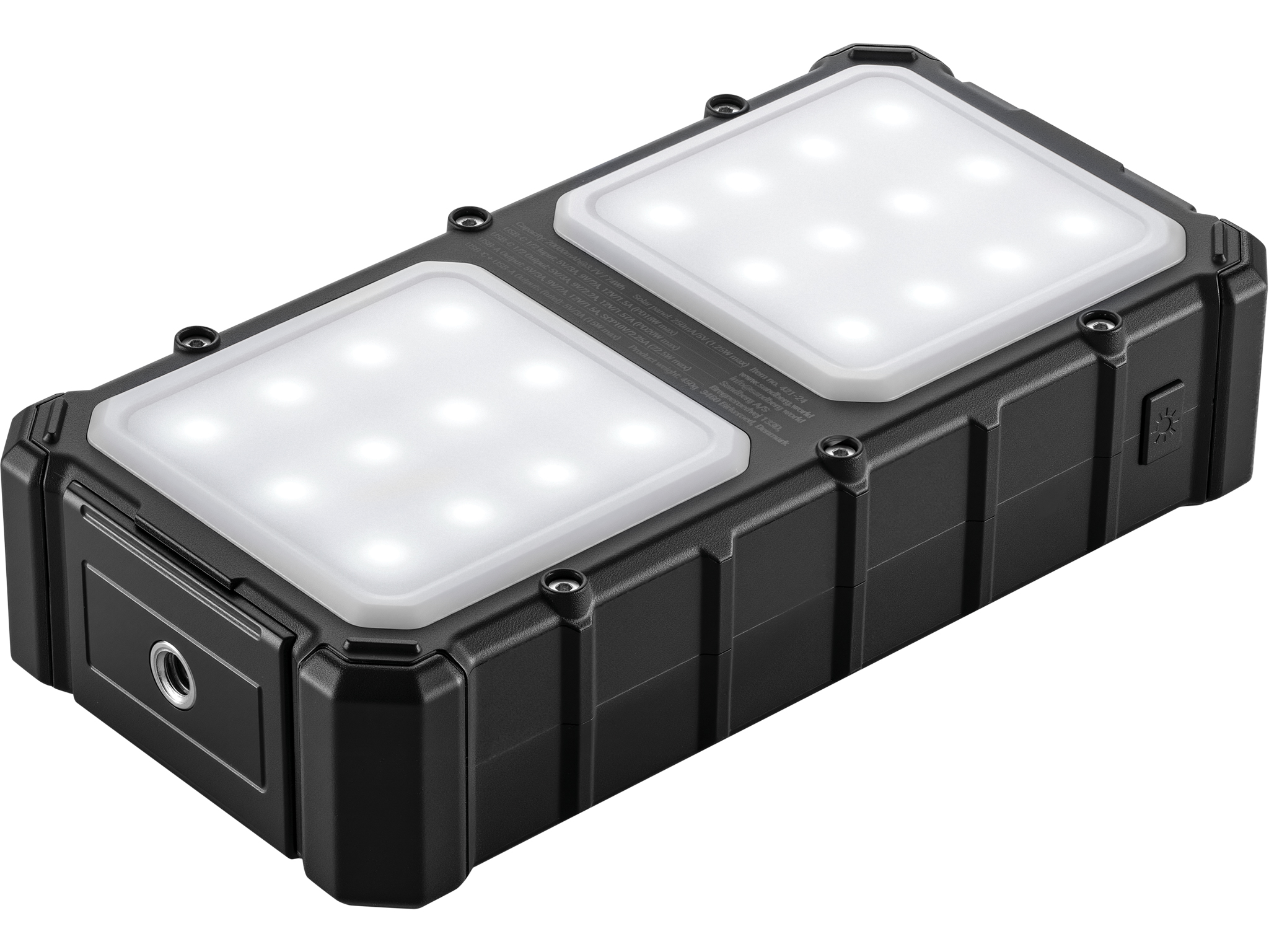 Sandberg 421-24 Solar Powerbank CampLED 20000