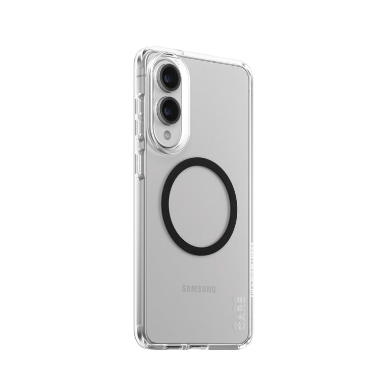 CARE by PanzerGlass – Flagship Case Transparent Urban Combat w. Black Qi Compatible Samsung S25 Edge
