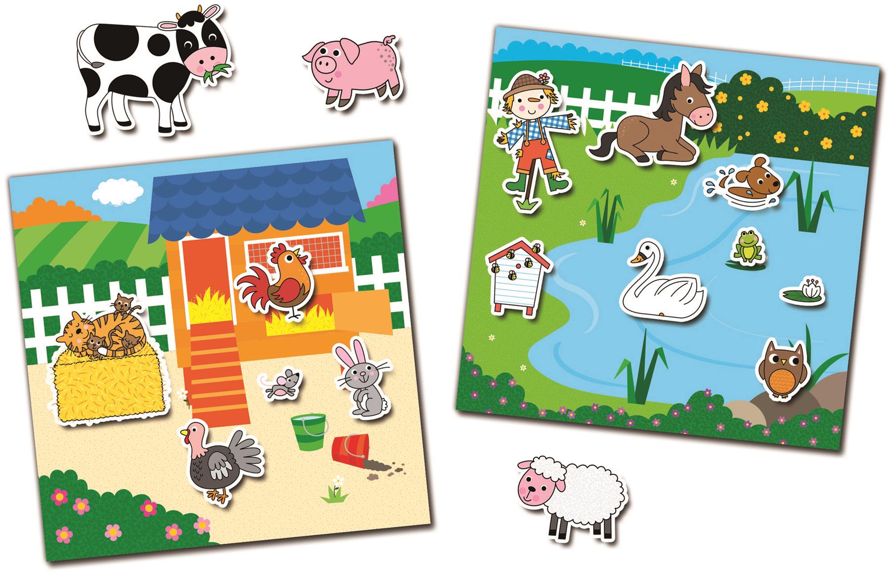 Galt - Reusable Sticker Book - Farm (55-1005104)