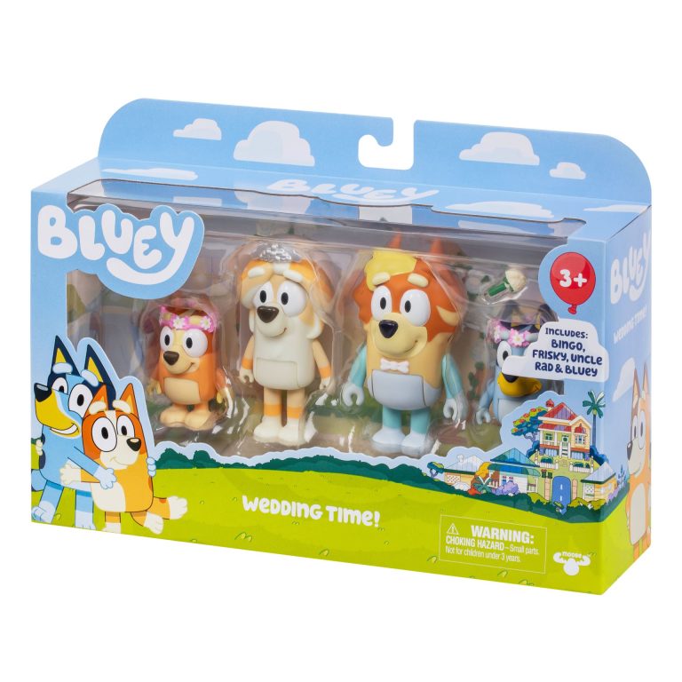 Bluey – Figure 4pk Special Set-Wedding (90268)