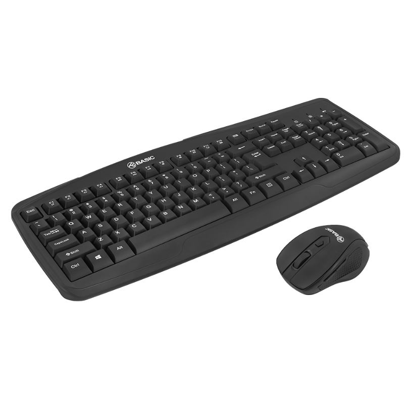 Tellur Basic Wireless Keyboard and Mouse Kit Black