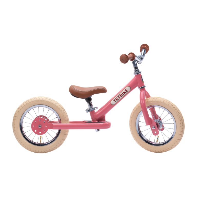 Trybike – 2 wheels steel – Vintage Rose (30TBS-2-PNK-VIN)