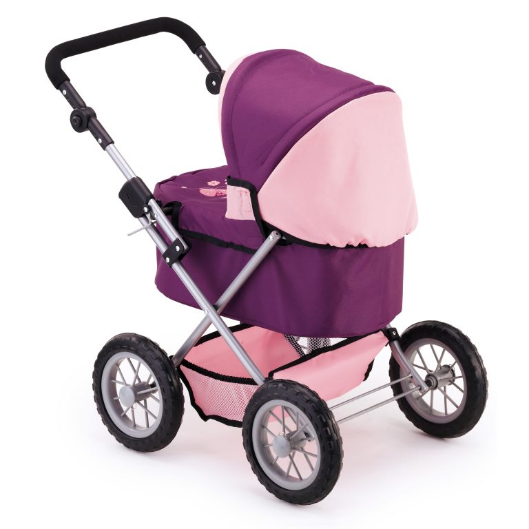 Bayer – Dolls Pram – Trendy – Plum (13057AA)