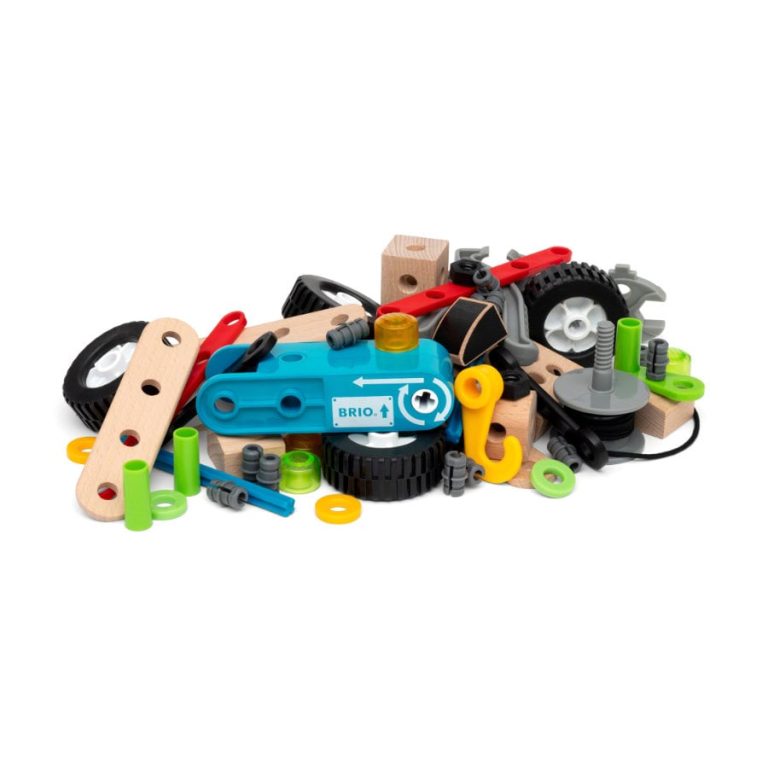 BRIO – Builder Pull back motor set – 67 pieces (34595)