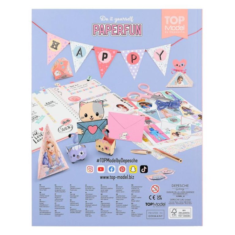 TOPModel – DIY Paper Fun Book CUTIE STAR – (412581)