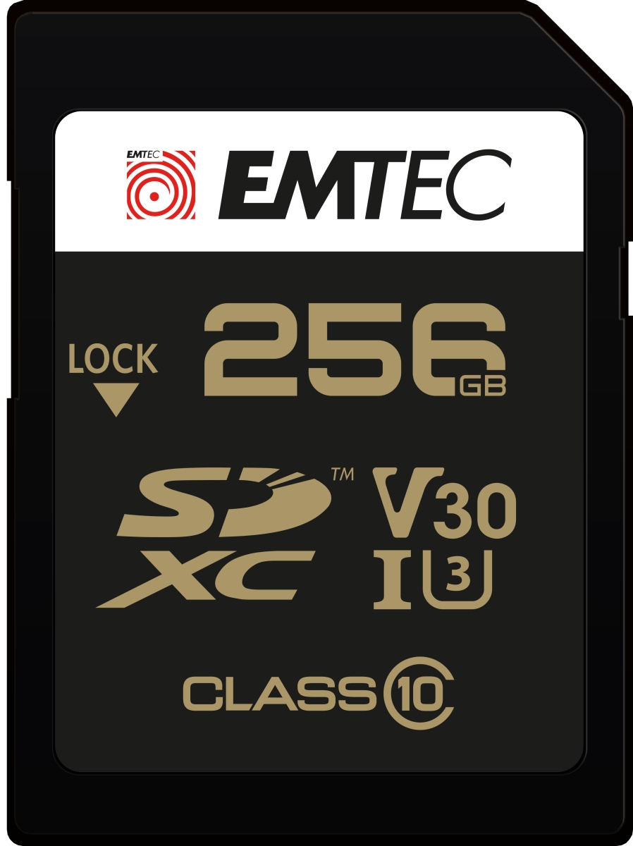 Emtec SD 256GB UHS-I U3 SpeedIN Pro
