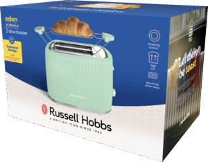 Russell Hobbs - Eden 2S Toaster - Pistachio