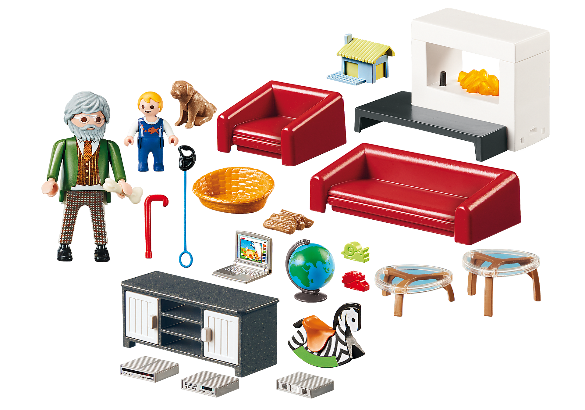 Playmobil - Comfortable livingroom (70207)