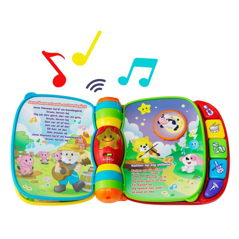 Vtech – Baby Musicbook with Kids Songs (Danish) (950-166732)