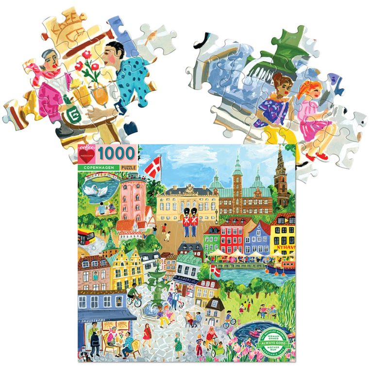 eeBoo – Puzzle – Copenhagen, 1000 pc (EPZTCOP)