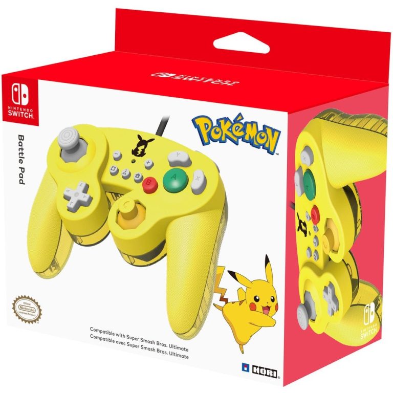 Super Smash Bros Gamepad – Pikachu