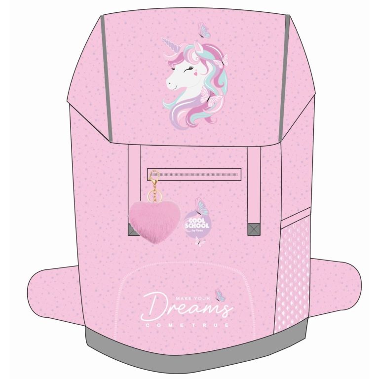 Tinka – School Backpack 22L – Unicorn Pink (8-804701)