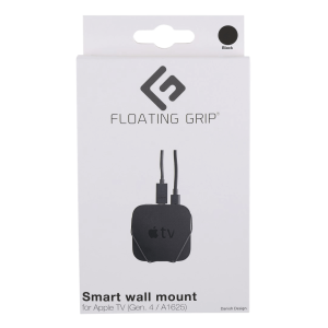 Floating Grip Apple TV Gen. 4 Wall Mount Black