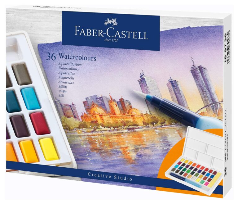 Faber-Castell – Watercolours in pans 36ct set (169736)