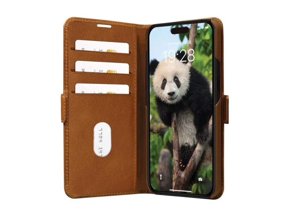 dbramante1928 - Copenhagen Flip Case - iPhone 15 Pro Max - Tan