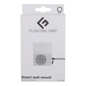 FLOATING GRIP® wall mount for Xbox One S, White