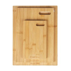 Russell Hobbs RH04065 Element Bamboo 3 Piece Chopping Board Set