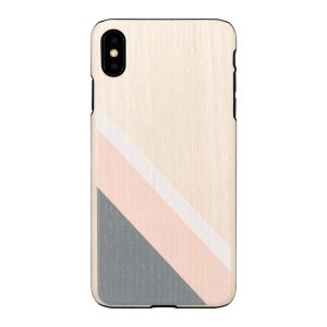 MAN&WOOD SmartPhone case iPhone XS Max pink suit black