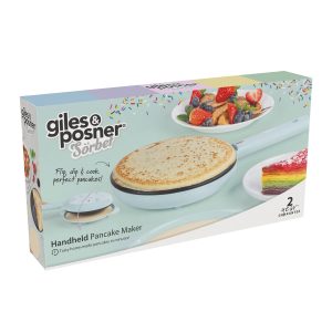 Giles & Posner EK6699GSBLVDE  Handheld Pancake Maker