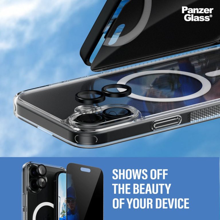 PanzerGlass – iPhone 16 Plus 6.7” 3-in-1 Privacy Protect Bundle