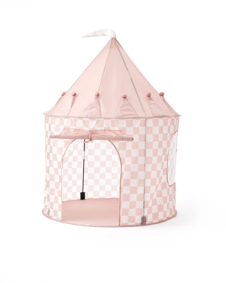 Stars – Play Tent Check Apricot – (1000928)
