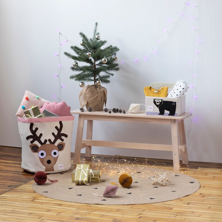 3 Sprouts – Storage Bin – Toffee Deer