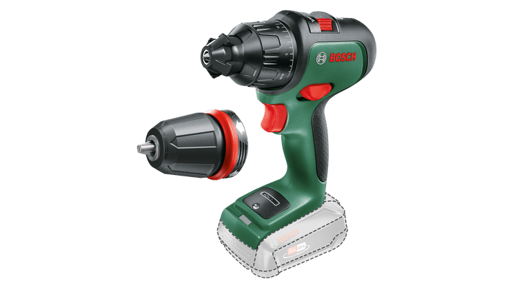 Bosch Cordless Drill / Screwdriver With Two Gears - Advanced Impact 18 V ( Battery Not Included )