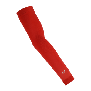 Lizard Skins Knit Arm Sleeve - Crimson Red - YS/YM