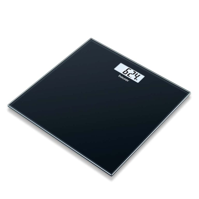 Beurer – GS 10 Bathroom Scale Glass, Black- 5 Years Warranty