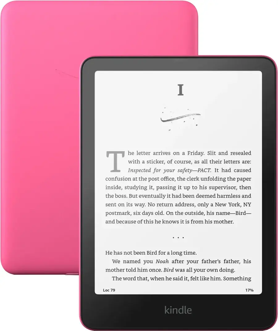 Amazon - Kindle Paperwhite 7" 16GB 2024 Raspberry Red