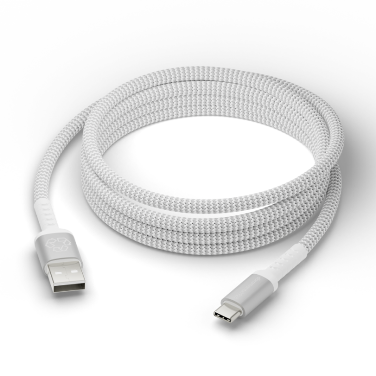 dbramante1928 – Re-charge – BRD Cable – USB-A to USB-C, 2.5m – White