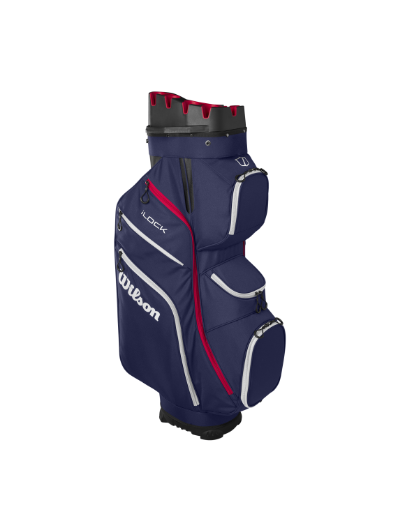Wilson - iLock Cart Bag - Navy/White/Red