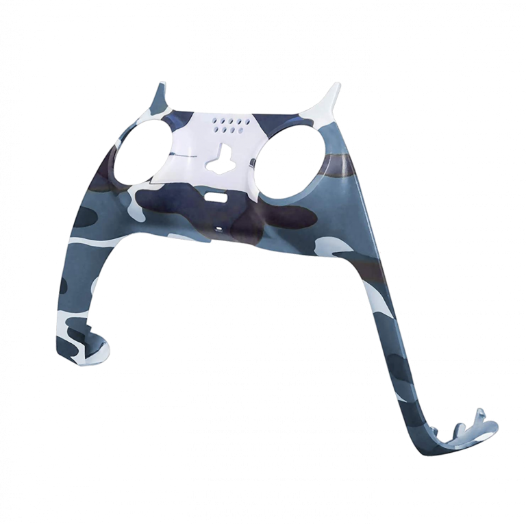 Piranha PS5 Controller Skins – Camo Blue