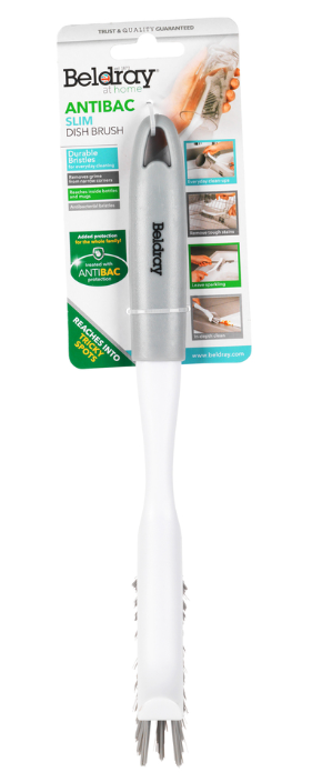 Beldray LA082572PEU7 Anti-bac Slim Dish Brush