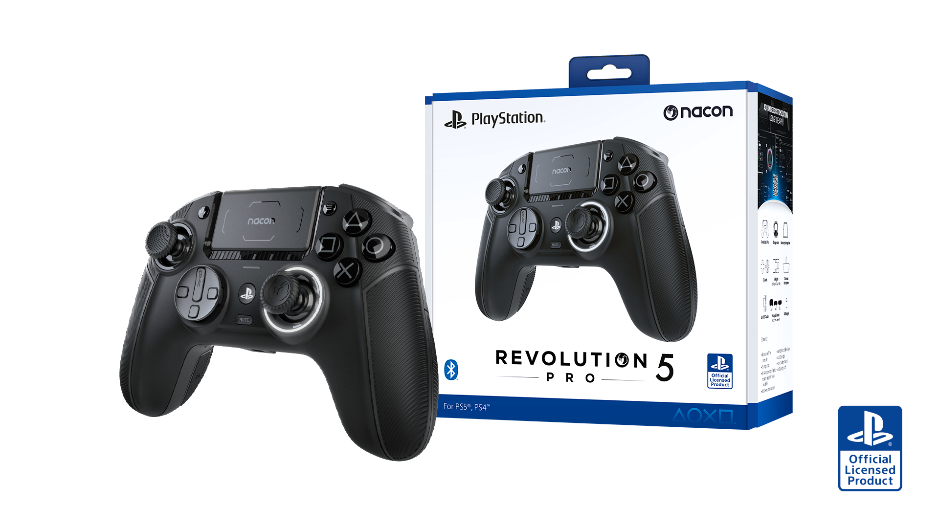 Nacon PS5 Revolution 5 Pro Controller Black